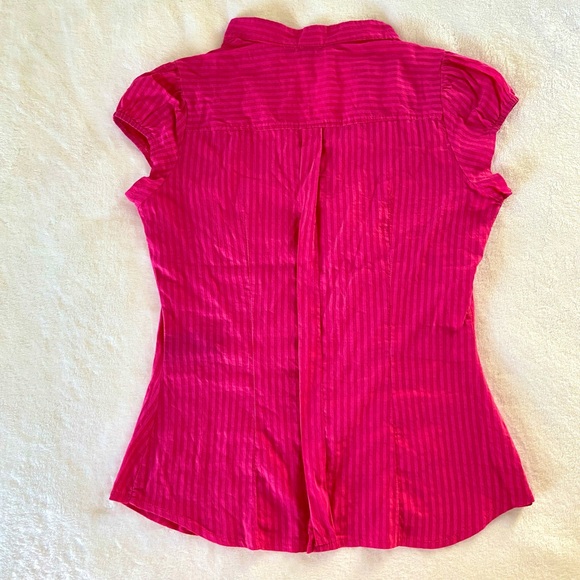 Vintage Y2K Raspberry Blouse - Picture 4 of 6